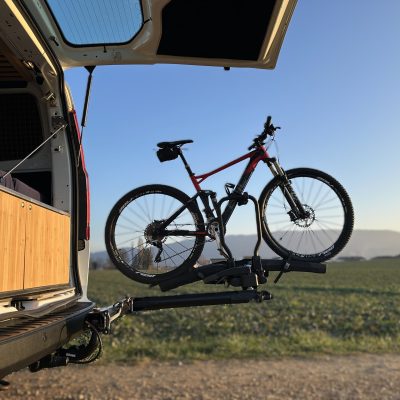 Schwenkbarer Adapter für AHK Fahrradträger2