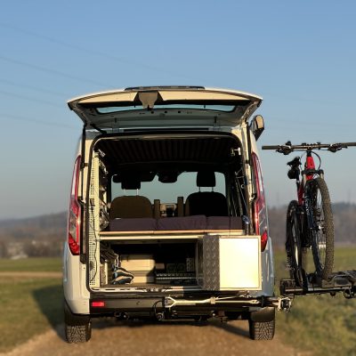 Schwenkbarer Adapter für AHK Fahrradträger3