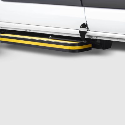 X3 - Trittstufe eingefahren (Seite) X3 - Trittstufe eingefahren (Seite)