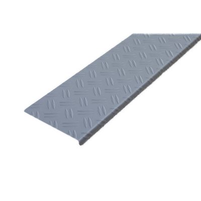 Ladekantenschutz Alu Riffel 1,5mm silber eloxiert_2