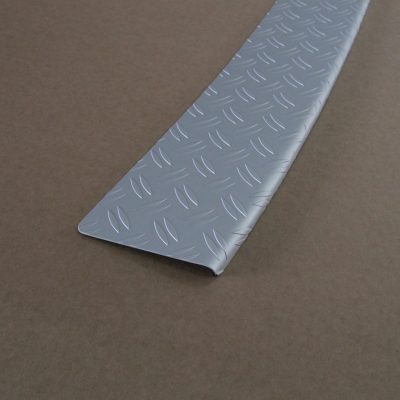 Ladekantenschutz Alu Riffel 1,5mm silber eloxiert_4